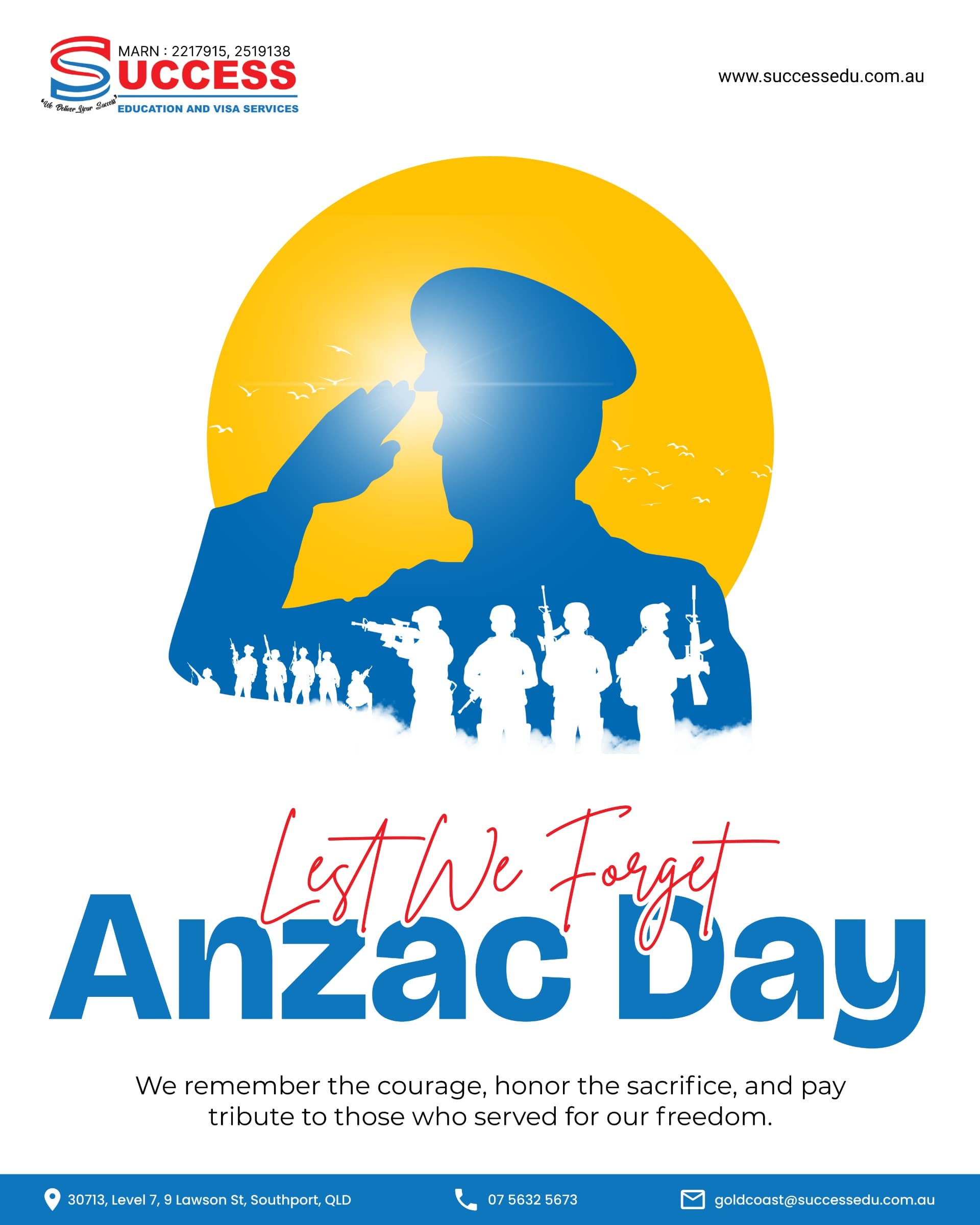 ANZAC DAY 2026